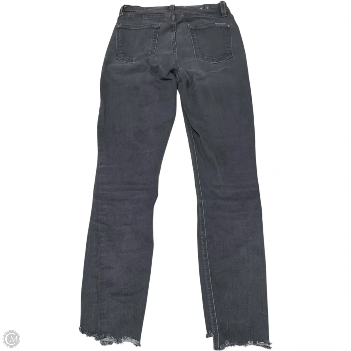 Jeans Designer By 7 For All Mankind In Grey Denim, Size: 2