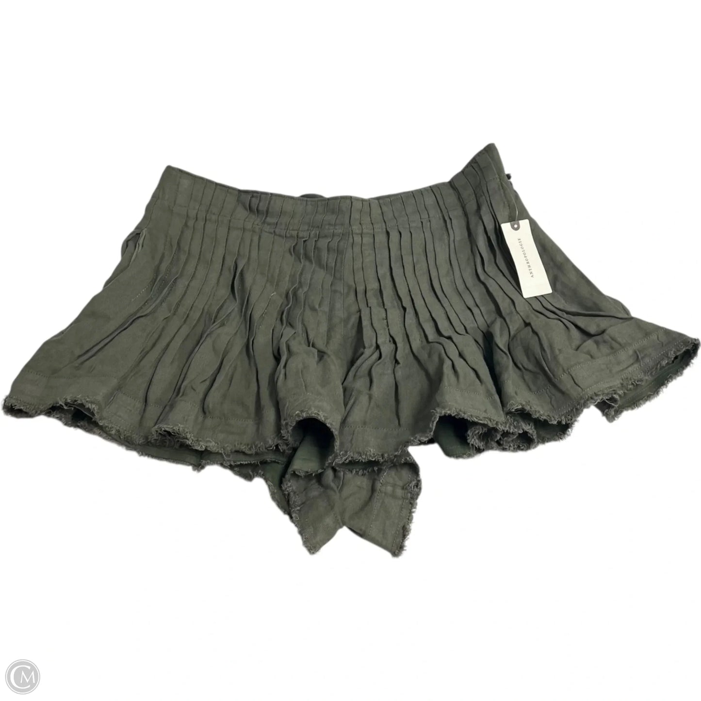 Shorts By Anthropologie In Green, Size: 10
