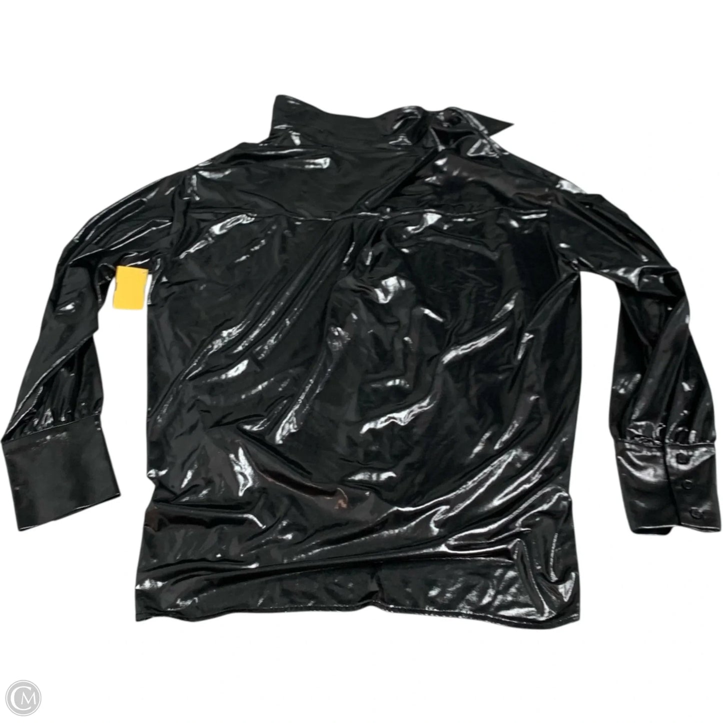 Top Long Sleeve By Anthropologie In Grey, Size: M