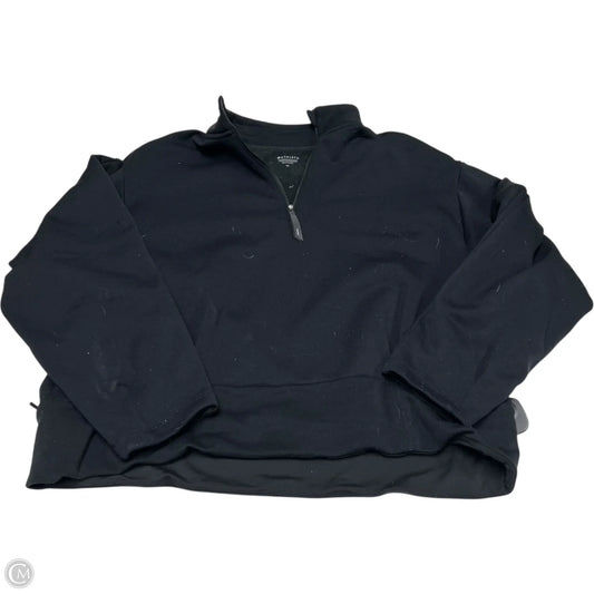 Athletic Sweatshirt Collar By Athleta In Black, Size: 1x