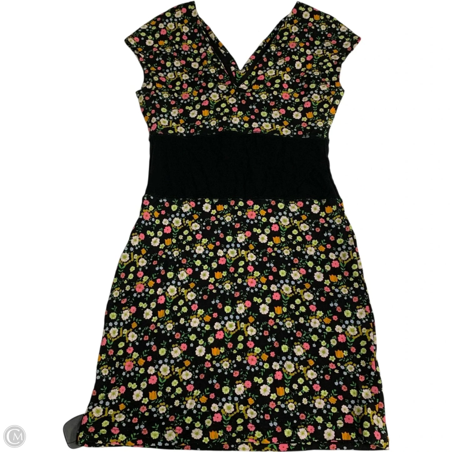 Dress Designer By Tory Burch In Floral Print, Size: S