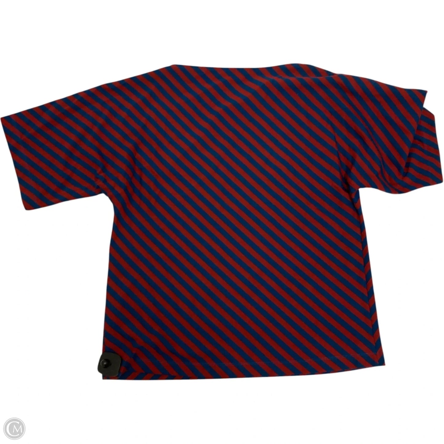 Top Long Sleeve Designer By Tory Burch In Striped Pattern, Size: S