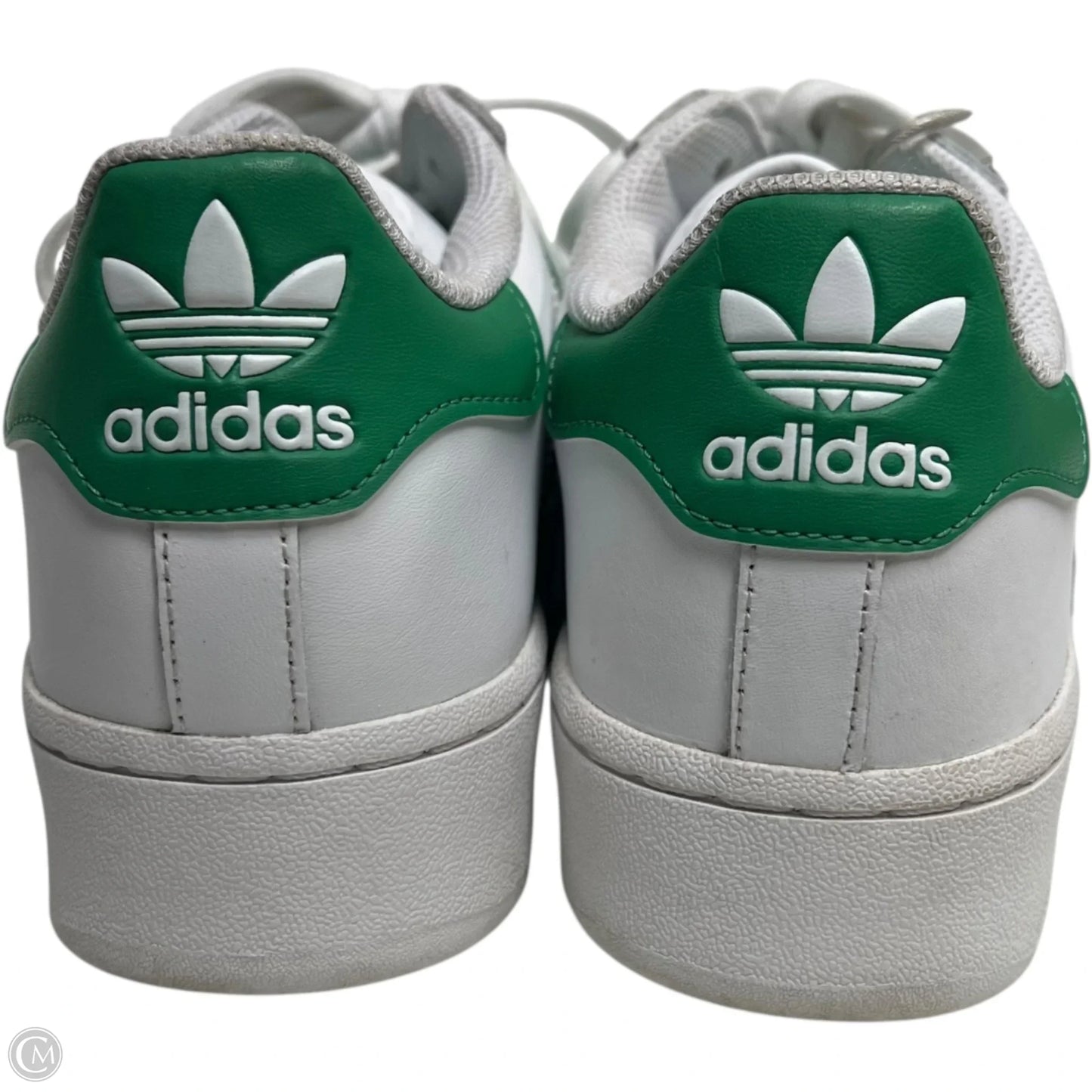 Shoes Sneakers By Adidas In Green & White, Size: 10.5