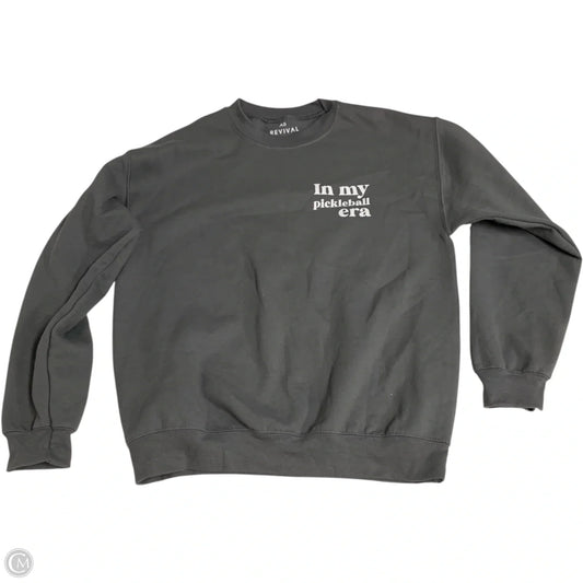 Athletic Sweatshirt Crewneck By Altard State In Grey, Size: S