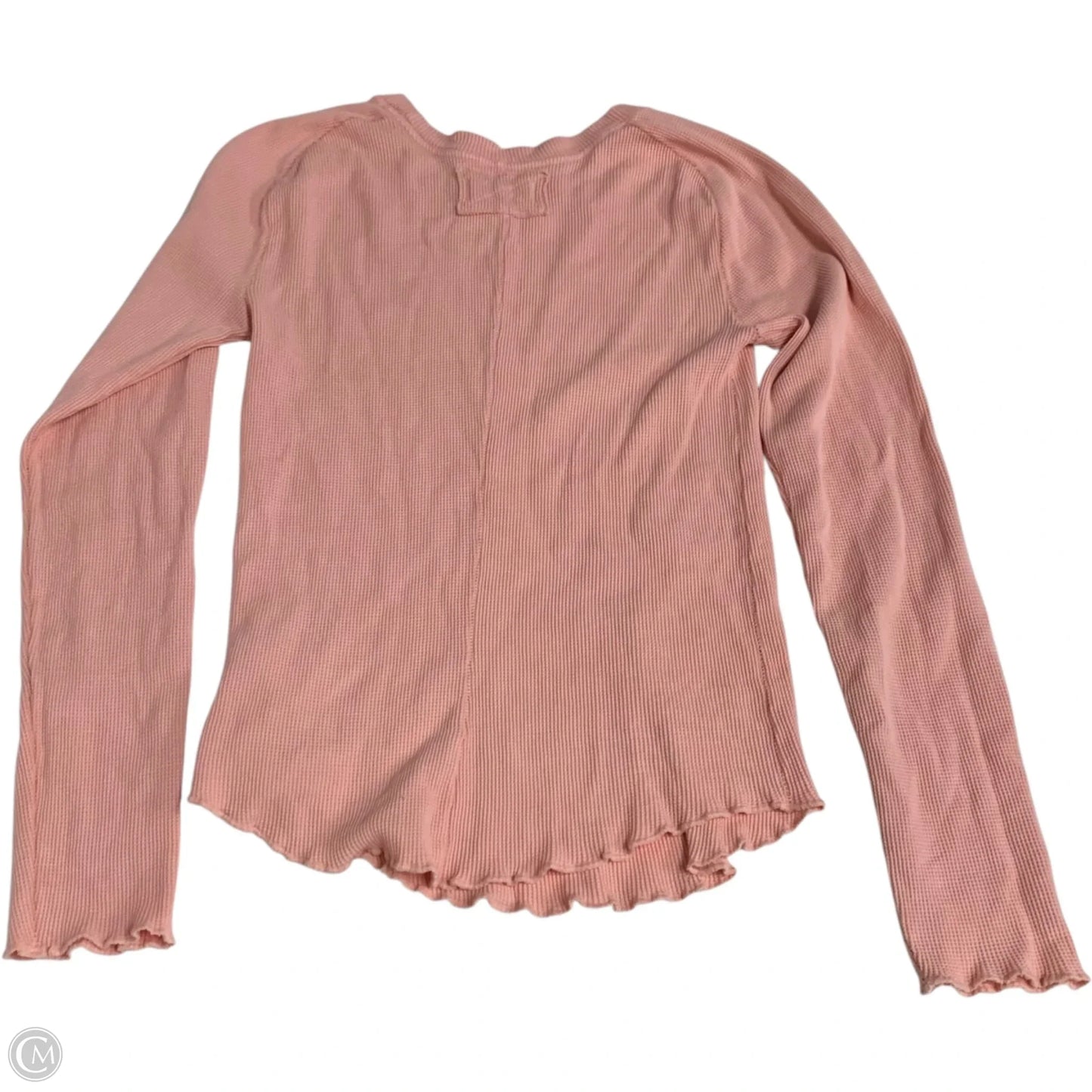 Top Long Sleeve By We The Free In Pink, Size: L