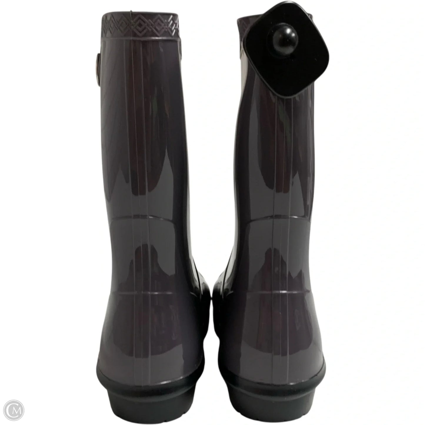 Boots Designer By Ugg In Purple, Size: 9