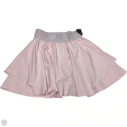Athletic Skort By Lululemon In Pink, Size: Xs