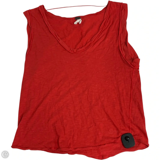 Top Sleeveless By We The Free In Red, Size: M