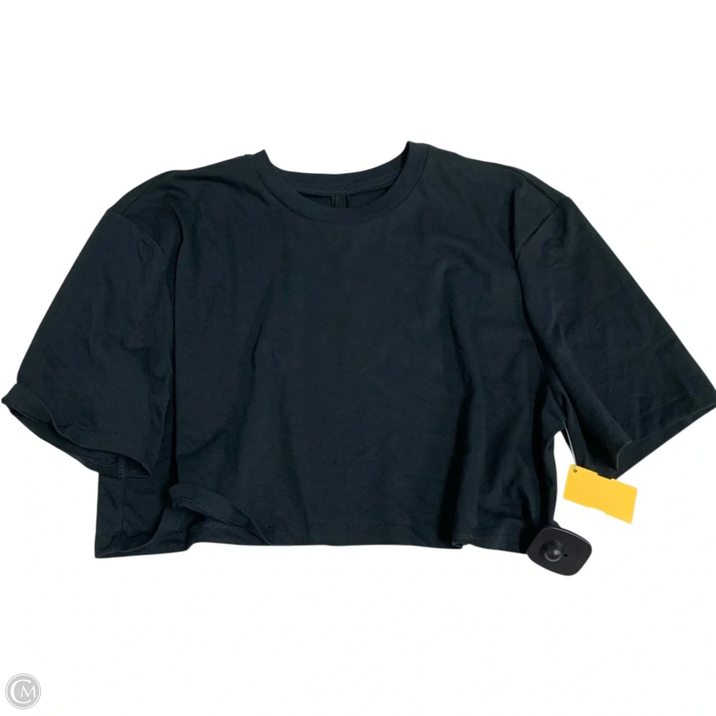 Athletic Top Short Sleeve By Skims In Black, Size: S