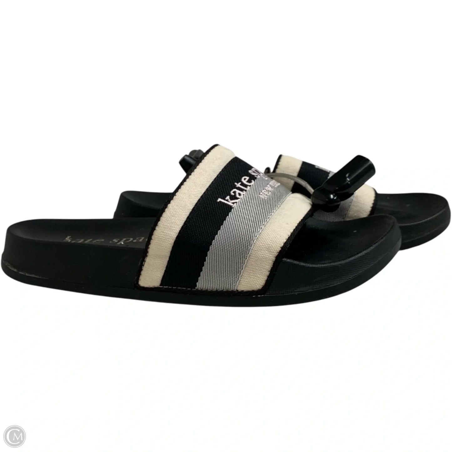 Sandals Designer By Kate Spade In Black, Size: 6