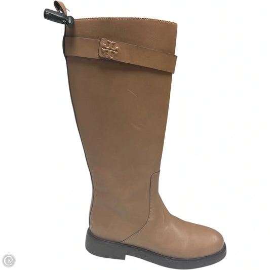 Boots Designer By Tory Burch In Tan, Size: 9