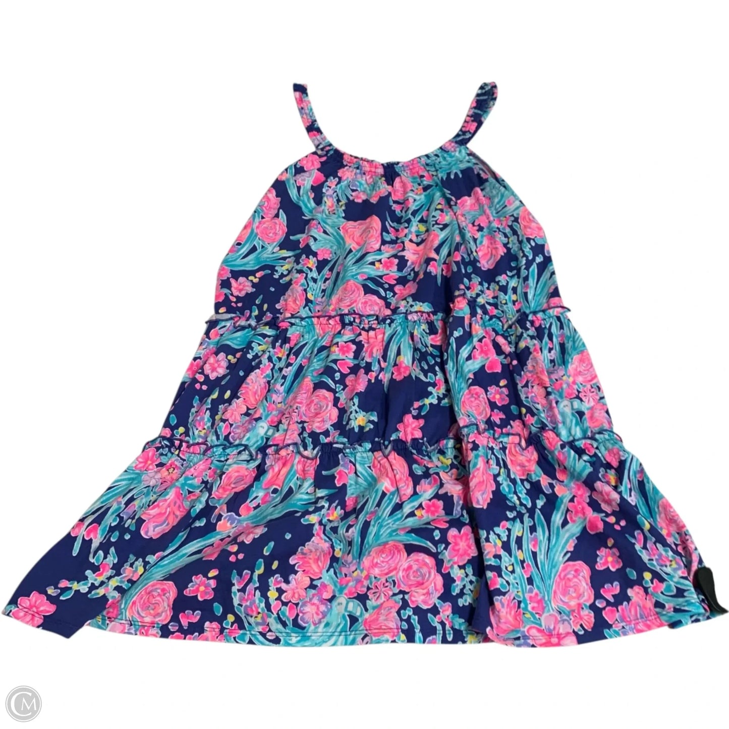 Dress Designer By Lilly Pulitzer In Blue & Pink, Size: S