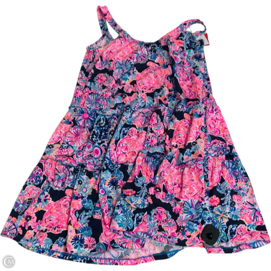 Dress Designer By Lilly Pulitzer In Blue & Pink, Size: S