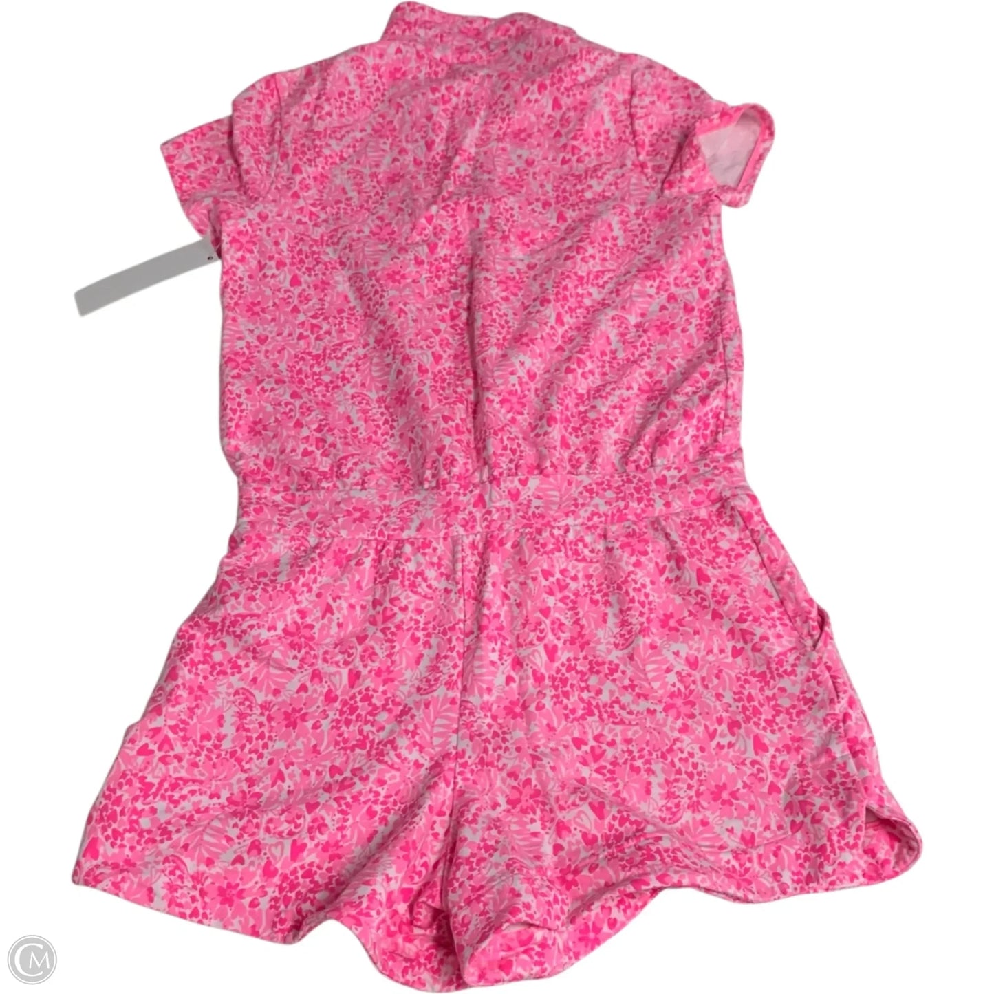 Romper Designer By Lilly Pulitzer In Pink, Size: M