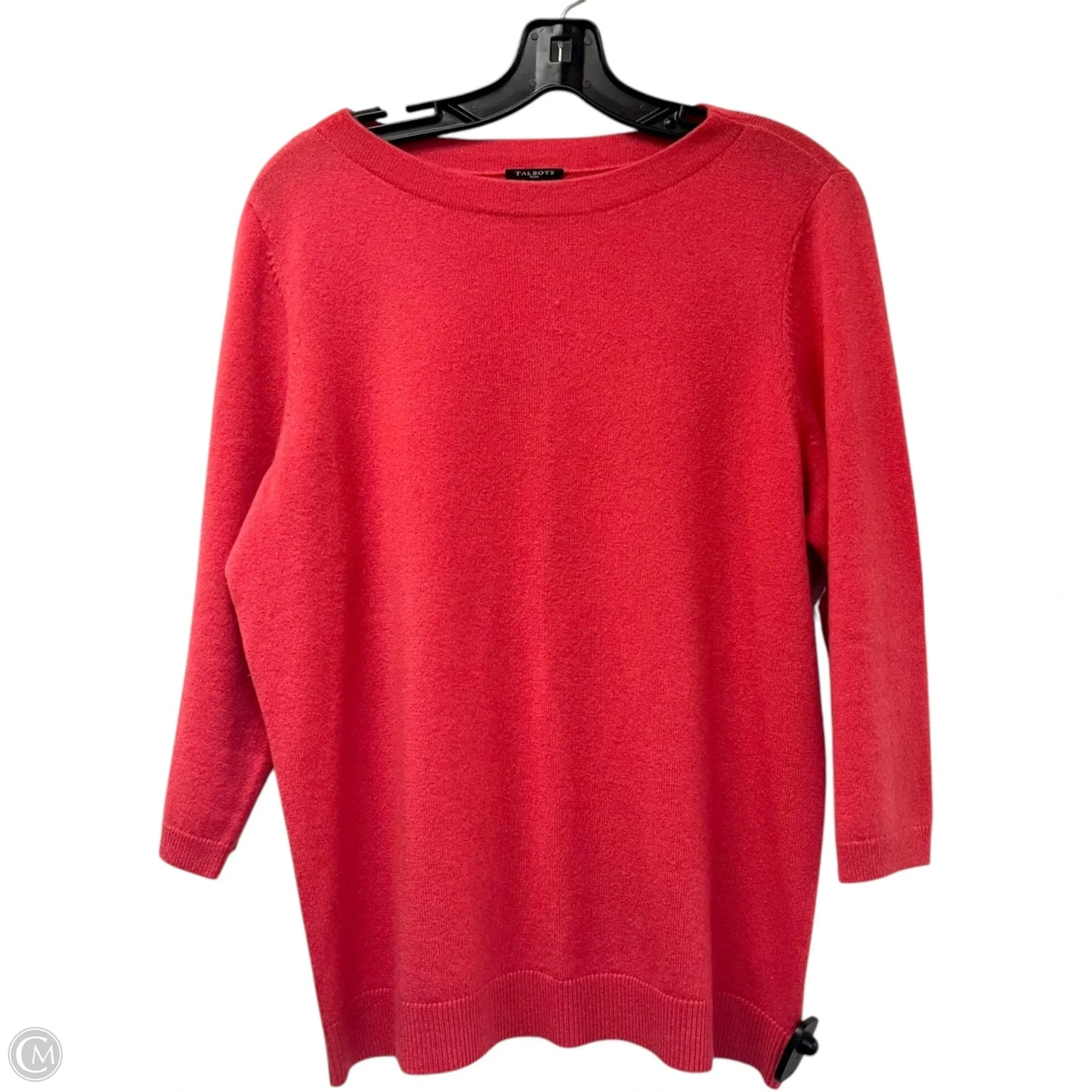 Sweater By Talbots In Pink, Size: 1x