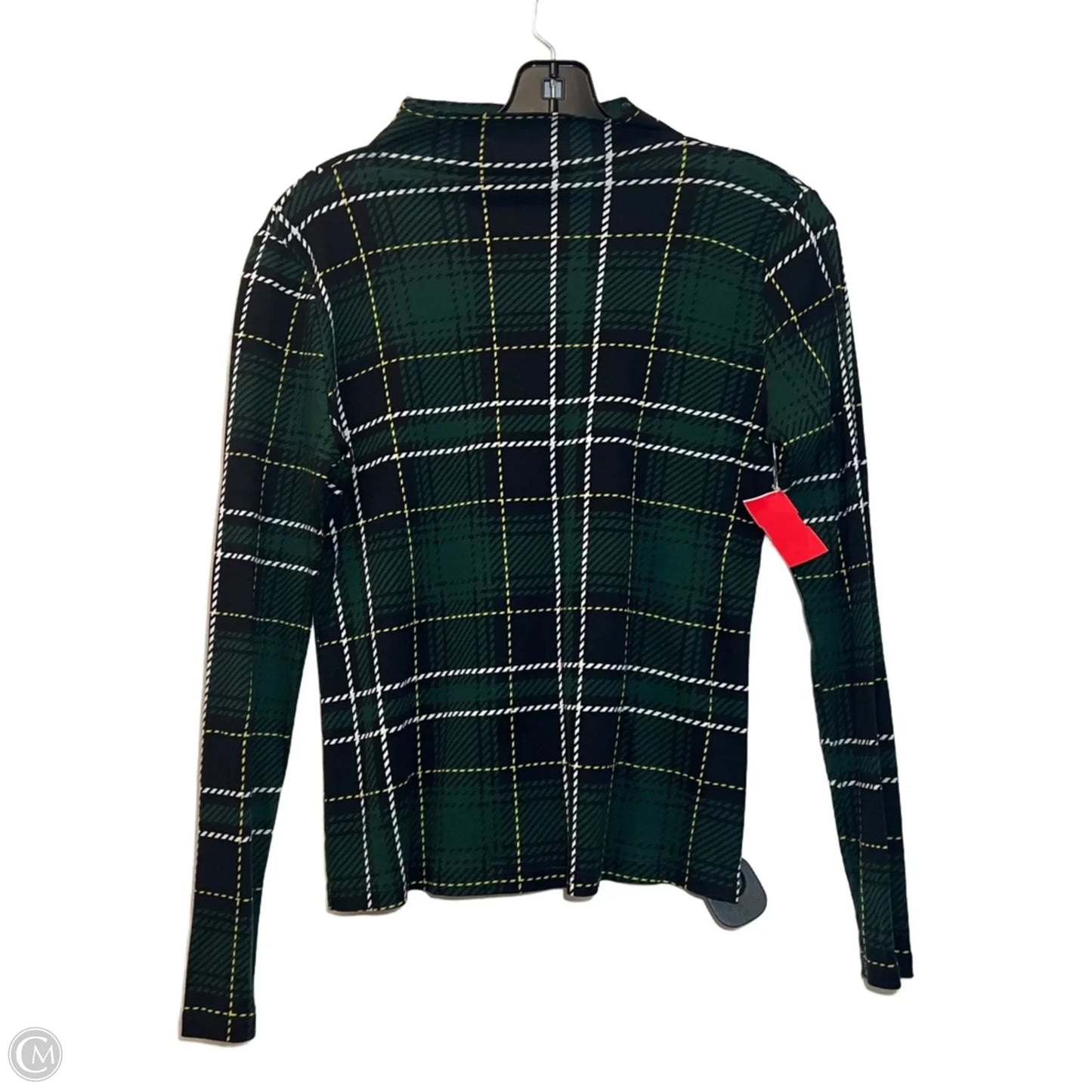 Top Long Sleeve By Ann Taylor In Green, Size: S