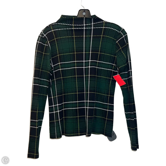 Top Long Sleeve By Ann Taylor In Green, Size: S