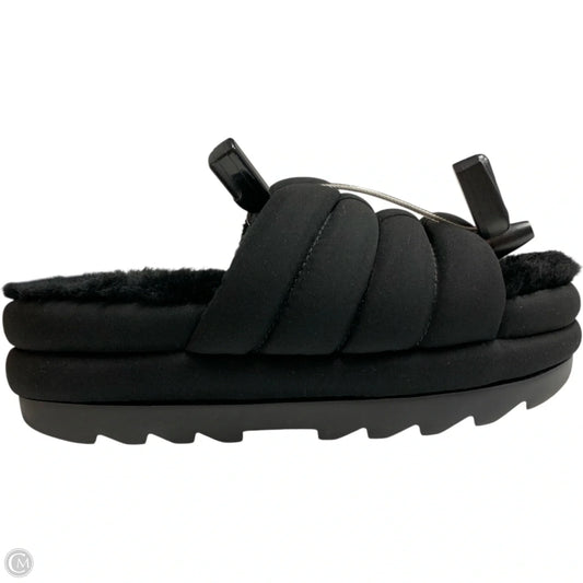 Sandals Designer By Ugg In Black, Size: 7