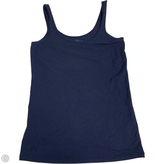 Tank Top Designer By Lilly Pulitzer In Navy, Size: M