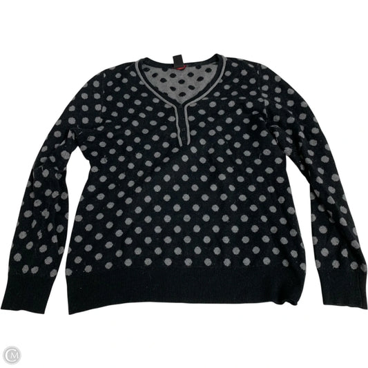 Sweater By alison sheri In Polkadot Pattern, Size: Xl