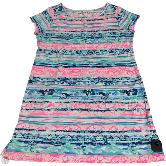 Dress Designer By Lilly Pulitzer In Blue & Pink, Size: Xl