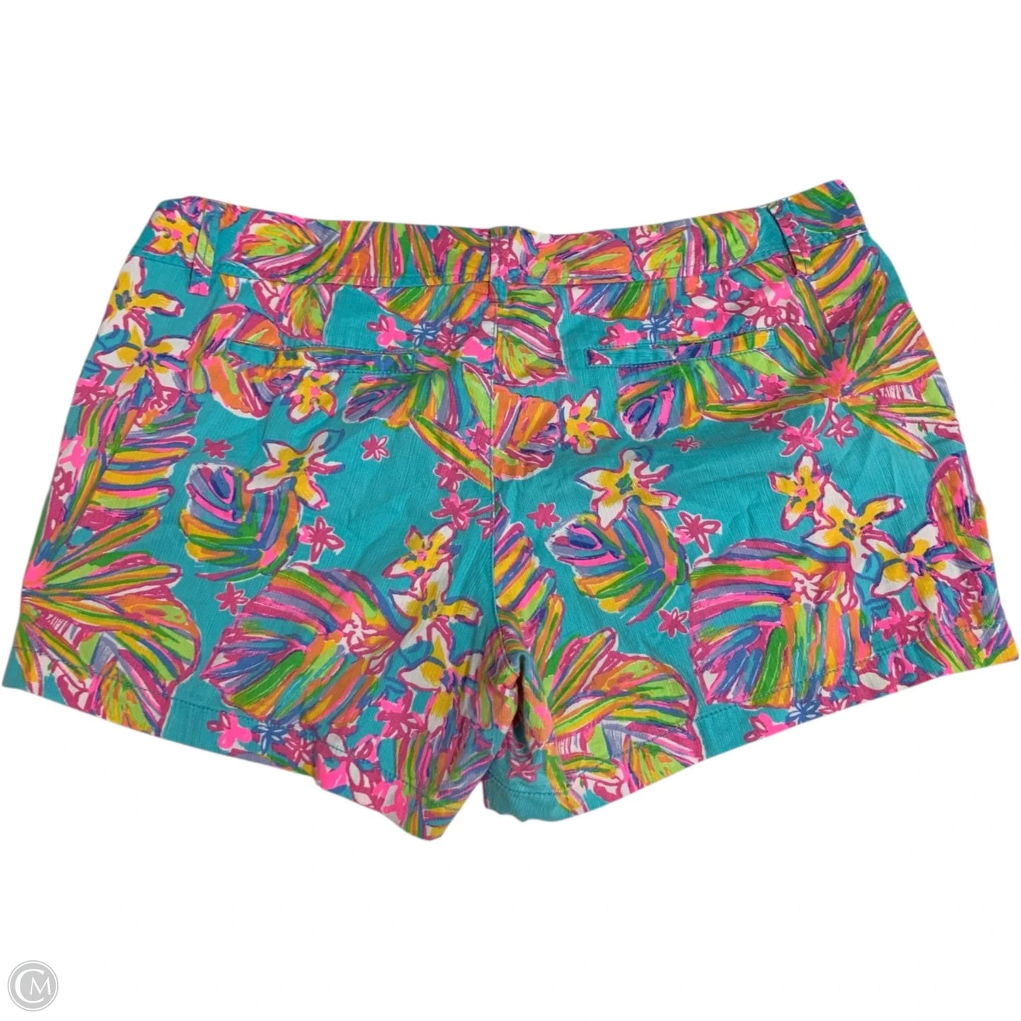 Shorts Designer By Lilly Pulitzer In Blue & Pink, Size: 16
