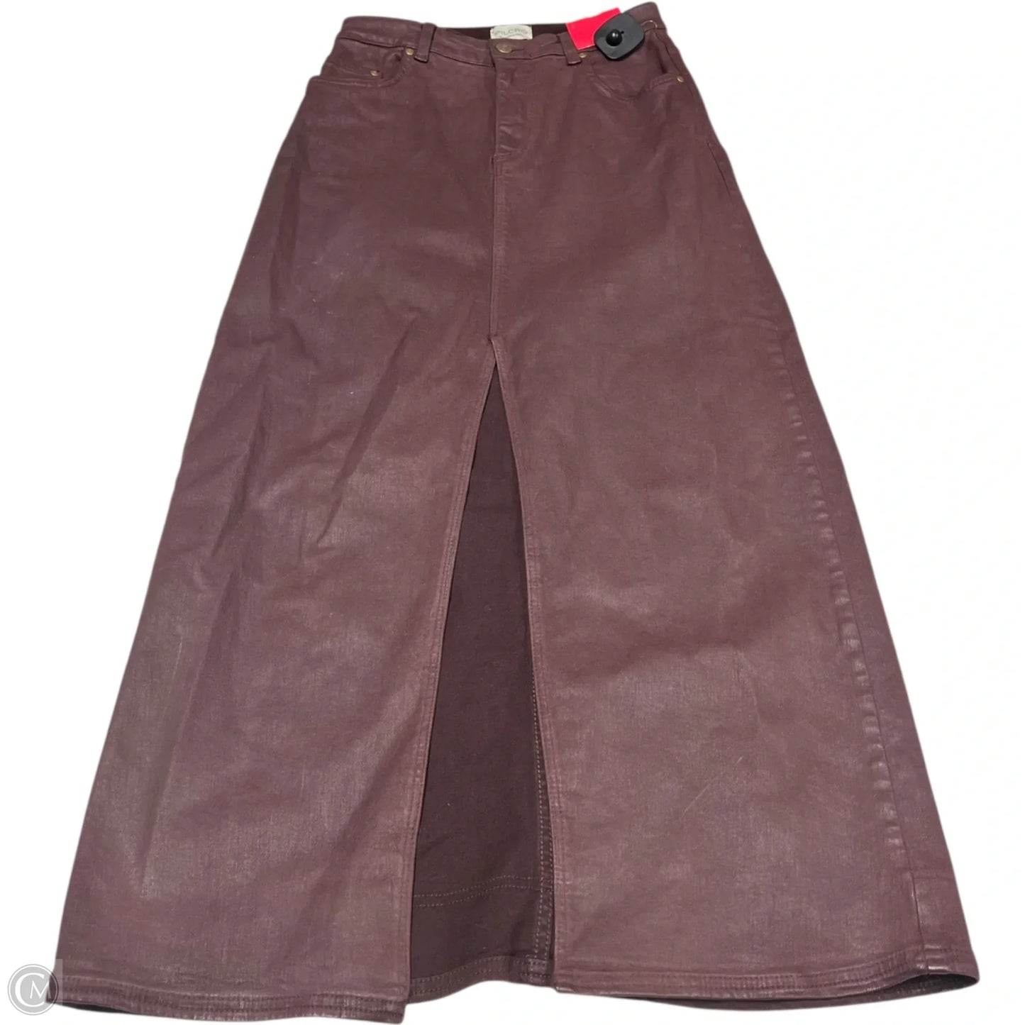 Skirt Maxi By Pilcro In Brown, Size: S