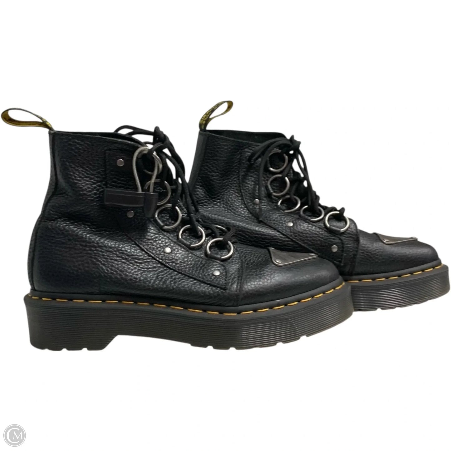 Boots Combat By Dr Martens In Black, Size: 8