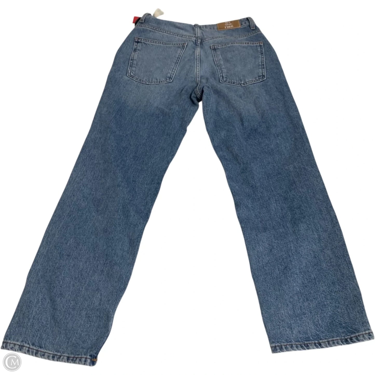 Jeans Straight By We The Free In Blue Denim, Size: 6