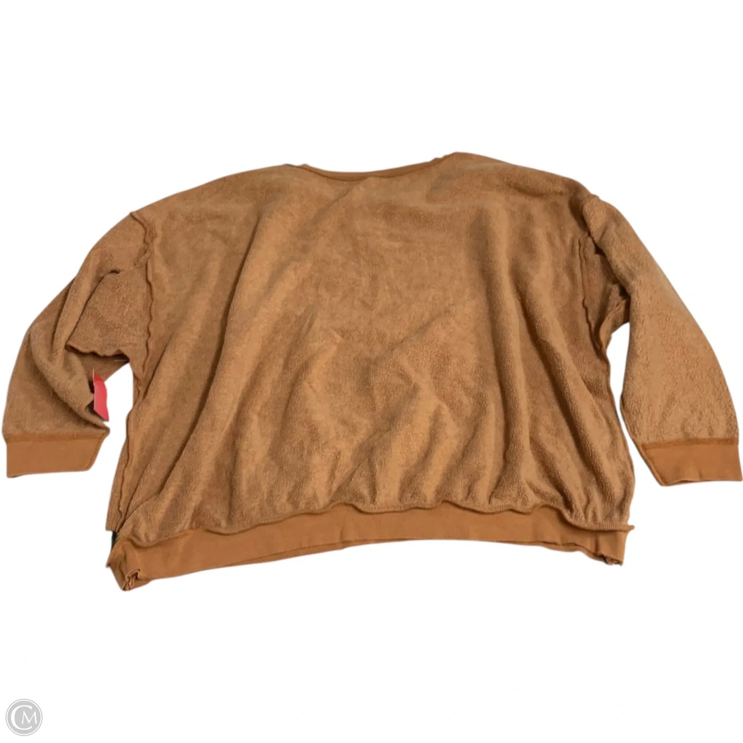 Sweatshirt Crewneck By Free People In Orange, Size: M