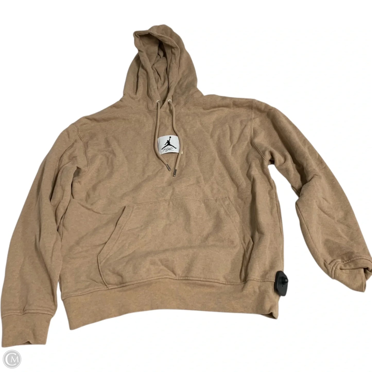 Sweatshirt Luxury Designer By Jordan In Tan, Size: M