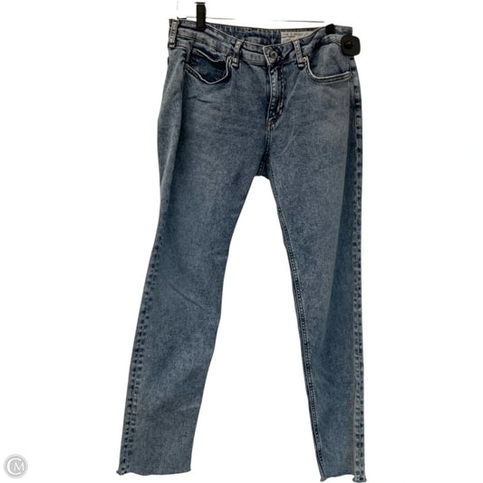 Jeans Boyfriend By Rag And Bone In Blue Denim, Size: 6