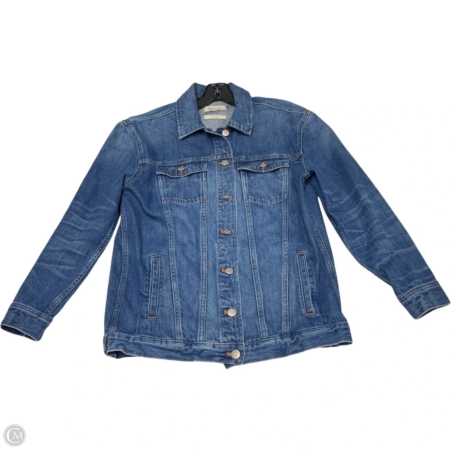 Jacket Denim By Madewell In Blue Denim, Size: S