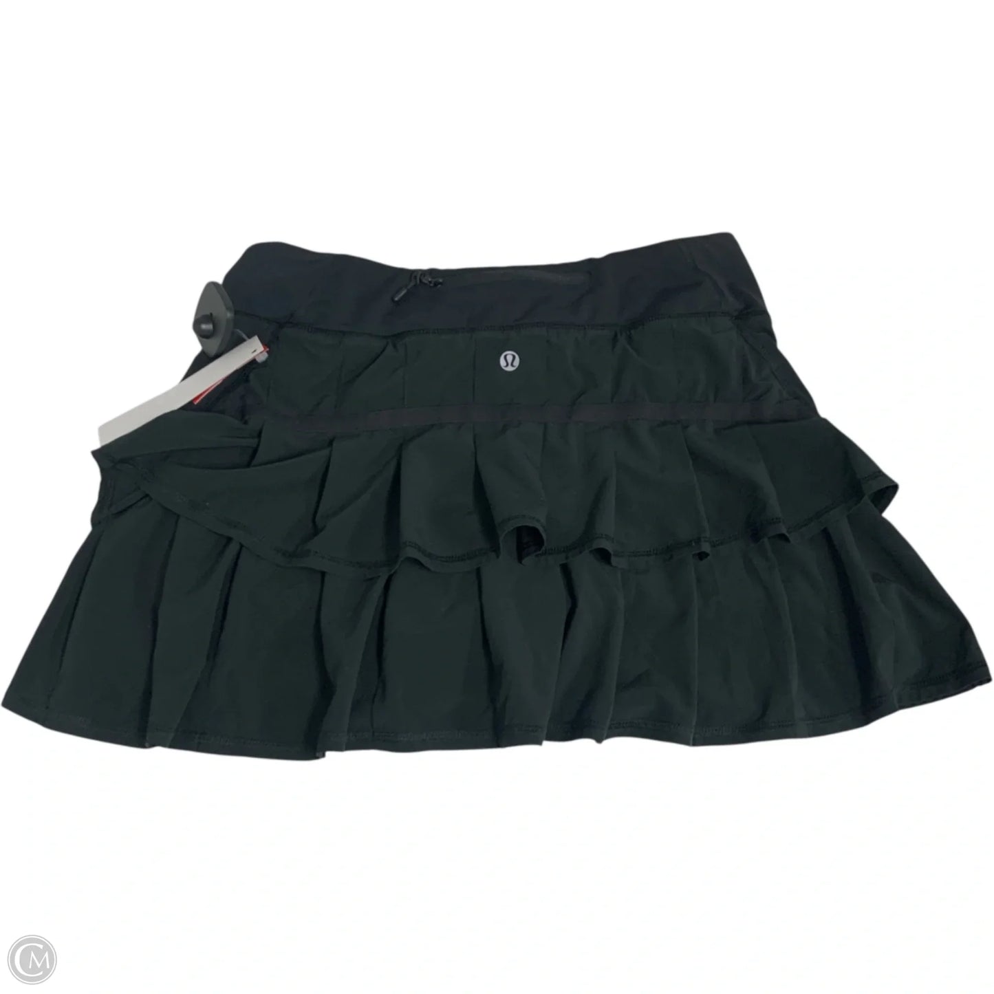 Athletic Skort By Lululemon In Black, Size: S