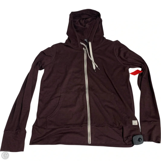 Athletic Jacket By Vuori In Brown, Size: S