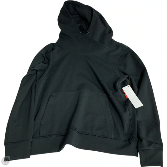 Athletic Sweatshirt Hoodie By Lululemon In Black, Size: M