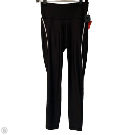 Athletic Leggings By Athleta In Black, Size: S