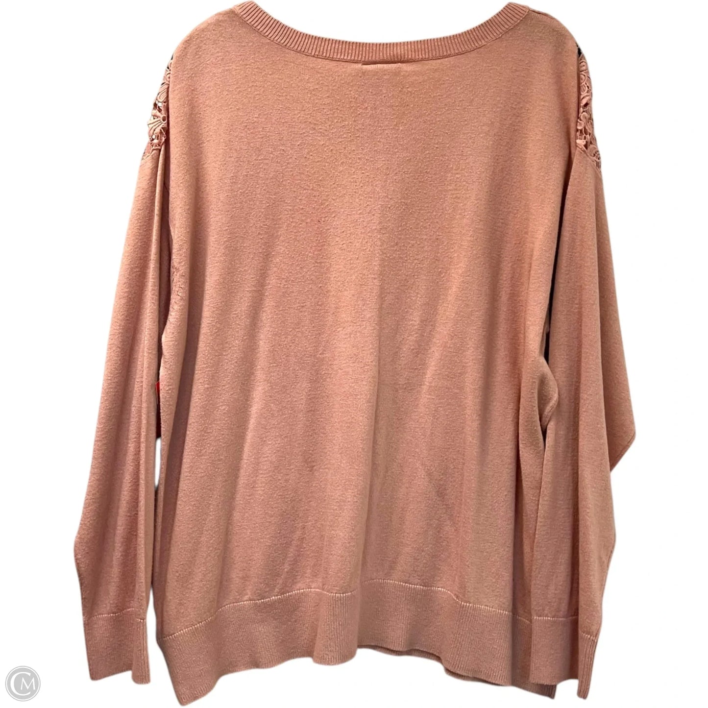 Sweater By St Johns Bay In Pink, Size: 2x