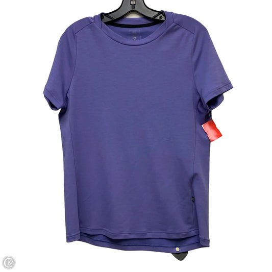 Athletic Top Short Sleeve By On Cloud In Purple, Size: S