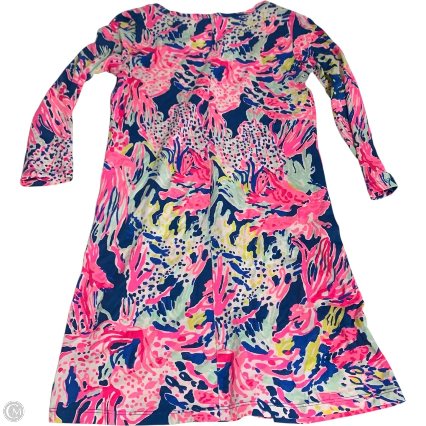 Dress Designer By Lilly Pulitzer In Blue & Pink, Size: Xxs