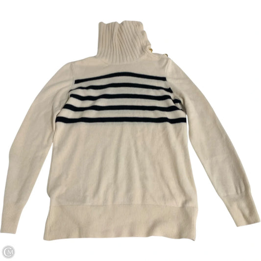Sweater Designer By Tory Burch In Cream, Size: Xs