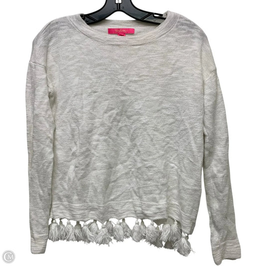 Sweater Designer By Lilly Pulitzer In White, Size: Xs