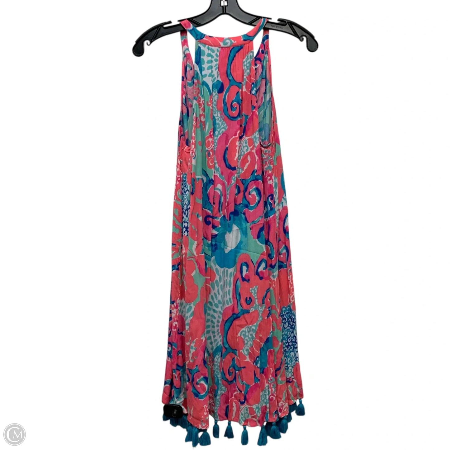 Dress Designer By Lilly Pulitzer In Blue & Pink, Size: Xs