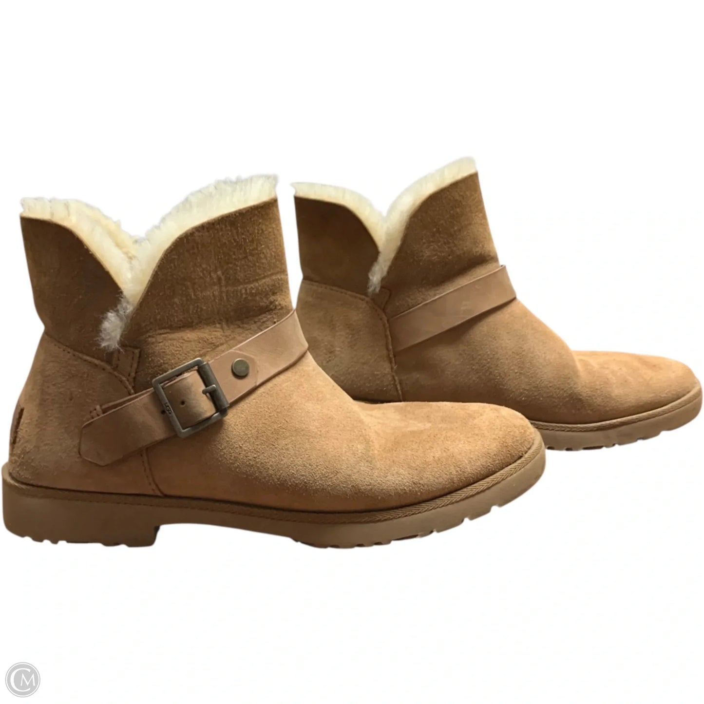 Boots Designer By Ugg In Tan, Size: 8