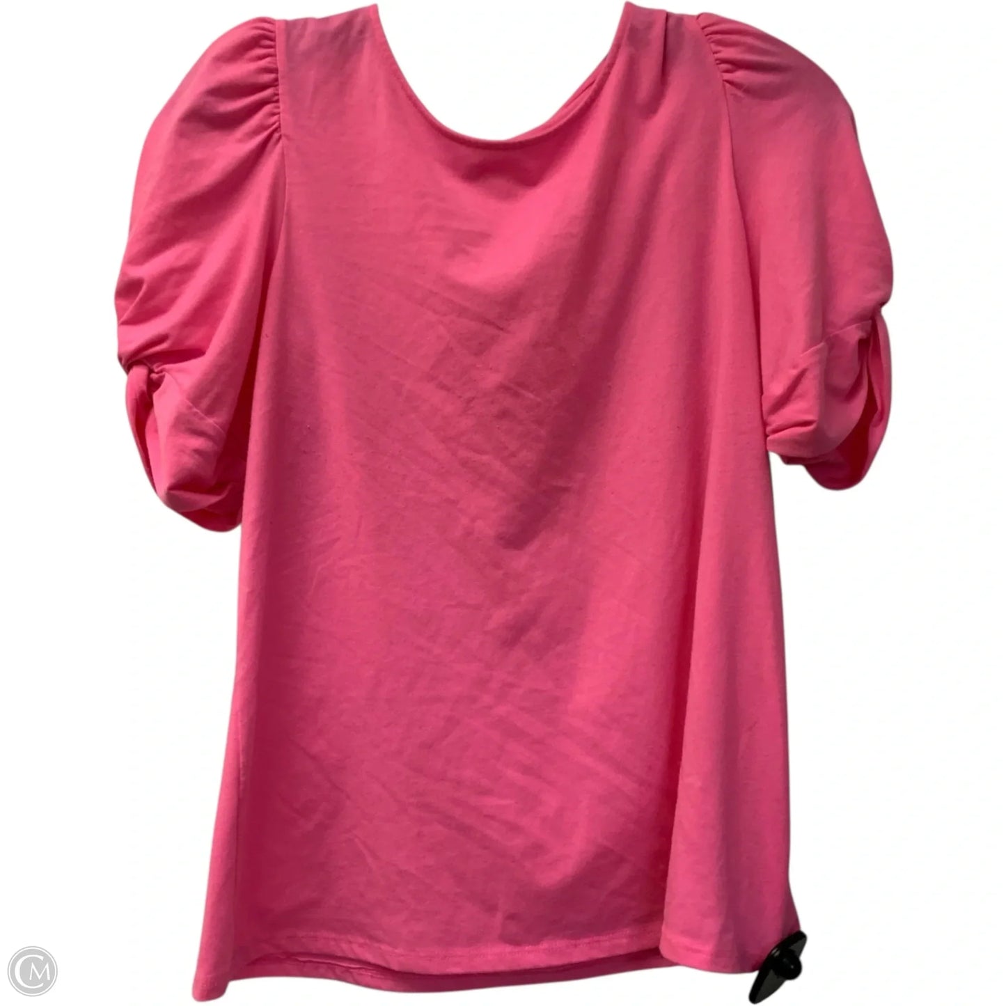 Top Short Sleeve Designer By Lilly Pulitzer In Pink, Size: S