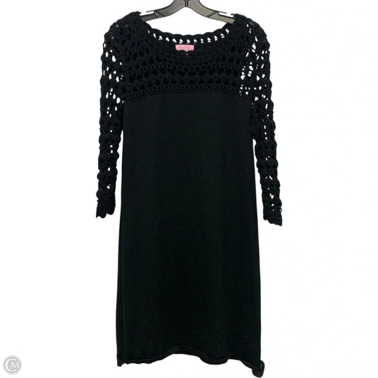 Dress Designer By Lilly Pulitzer In Black, Size: L