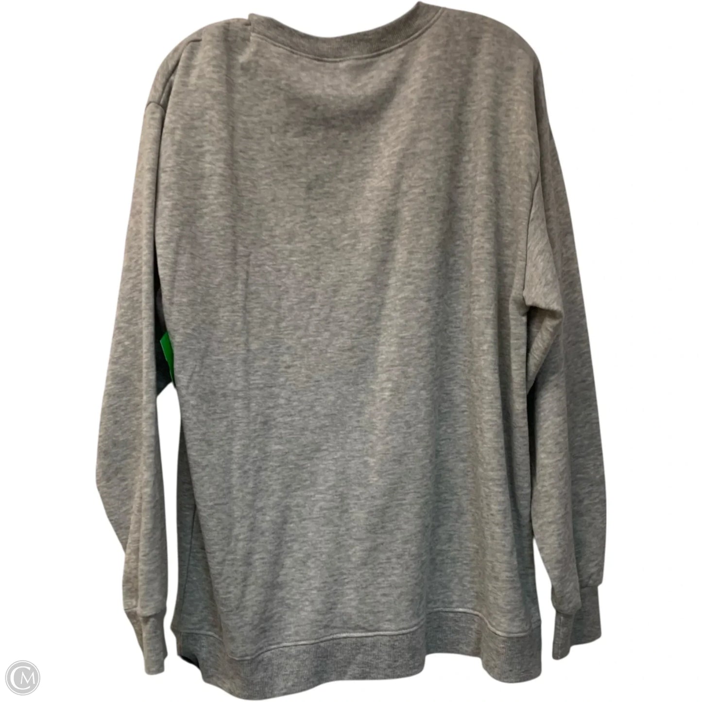 Sweatshirt Crewneck Christmas In Grey, Size: Xl
