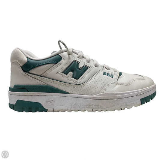 Shoes Athletic By New Balance In Green & White, Size: 9