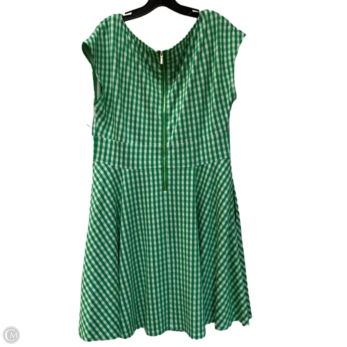 Dress Designer By Kate Spade In Green, Size: Xl
