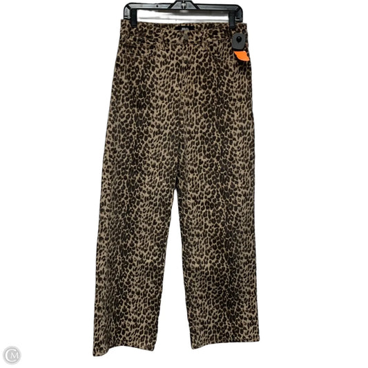 Jeans Wide Leg By jbd In Animal Print, Size: 4